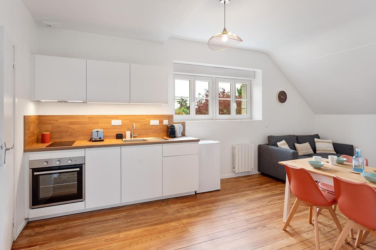 L'Escale De La Baie ! Apartment ปงตอร์ซง ภายนอก รูปภาพ